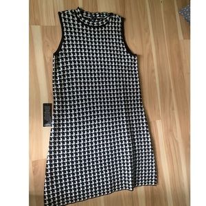 The Limited houndstooth sweater dress